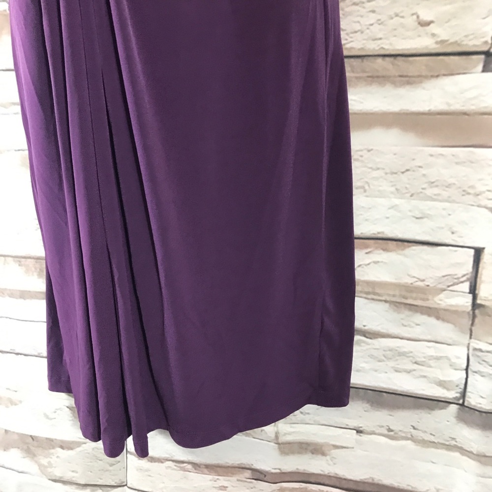 Enfocus women’s dress size 14 purple sleeveless - Picture 5 of 8